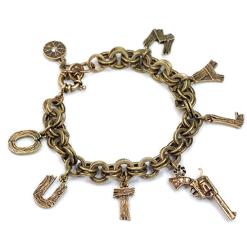 Outlaw Letter Charm Bracelet