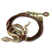 Load image into Gallery viewer, Rattlesnake Wrap Bracelet