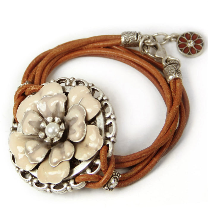 Desert Rose Wrap Bracelet