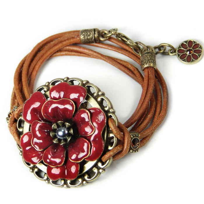 Desert Rose Wrap Bracelet