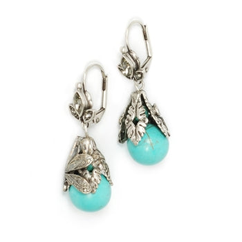 Dragonfly Turquoise Earrings E248