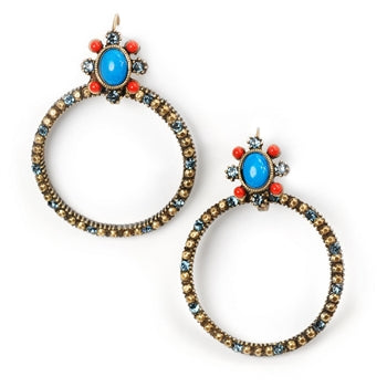 Sweetwater Hoop Earrings E291