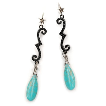 Western Wrought Iron Earrings