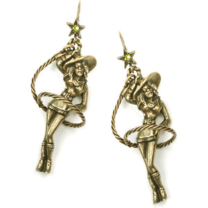 Cowgirl Lasso Earrings E316