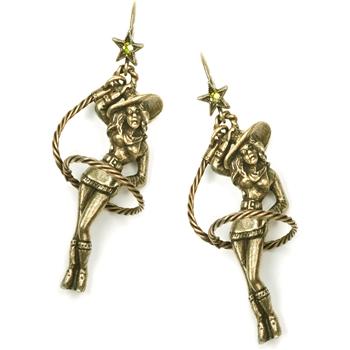 Cowgirl Lasso Earrings OL_E316 - sweetromanceonlinejewelry
