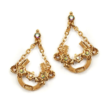 Horseshoe Garland Earrings OL_E318 - sweetromanceonlinejewelry