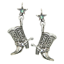 Load image into Gallery viewer, Cowgirl Boot Earrings E319