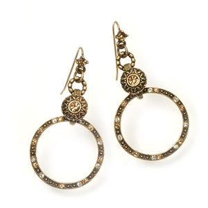 Circle Ranch Earrings E325-BZ