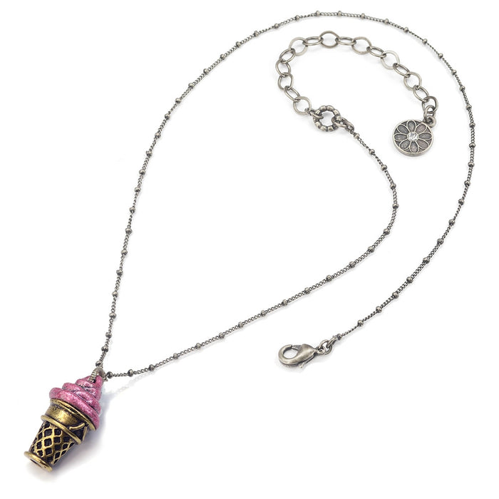 Frozen Yogurt Pendant Necklaces N146