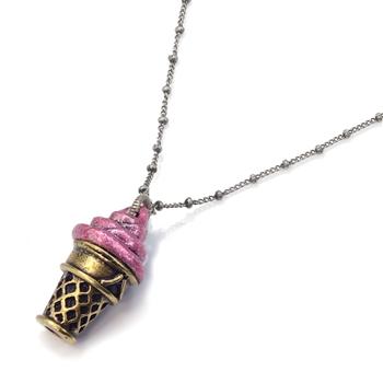 Frozen Yogurt Pendant Necklaces N146 - sweetromanceonlinejewelry