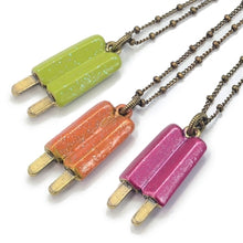 Load image into Gallery viewer, Popsicle Pendant Necklace N147