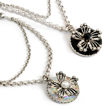 Flower Queen Crystal Necklace N193