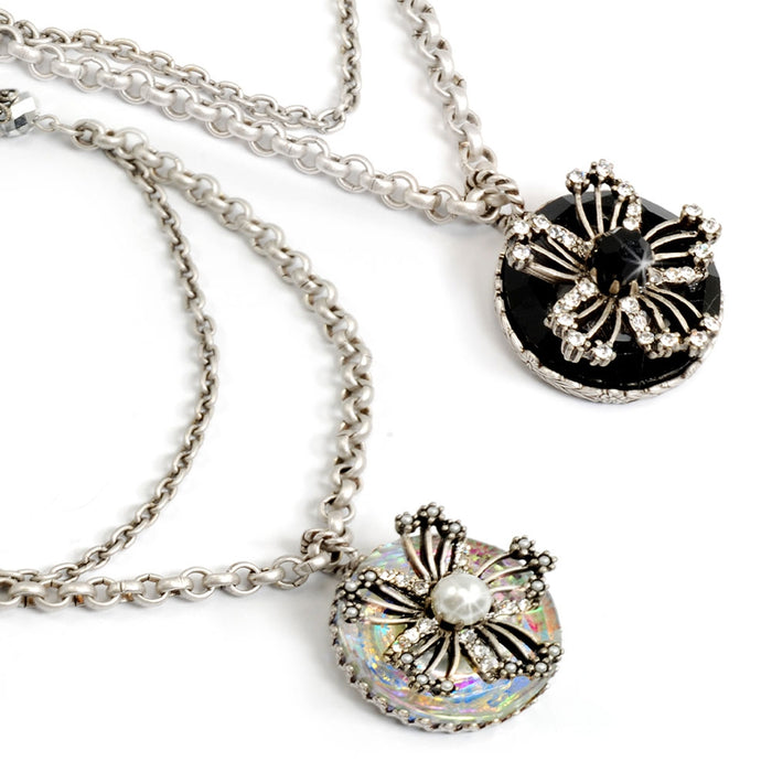 Flower Queen Crystal Necklace N193