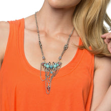 Load image into Gallery viewer, Tang Gemstone Butterfly Necklace - ONLY 8 LEFT!
