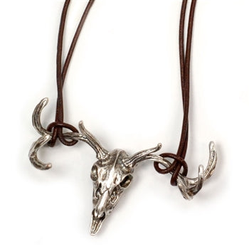 Thunderhill Skull Necklace N284