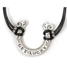 Load image into Gallery viewer, Get Lucky Horseshoe Necklace N286
