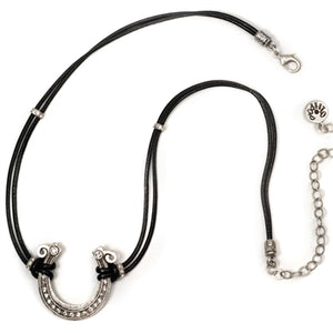 Get Lucky Horseshoe Necklace OL_N286 - sweetromanceonlinejewelry