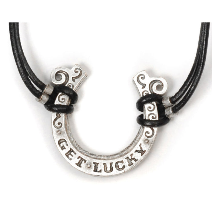 Get Lucky Horseshoe Necklace N286-SIL