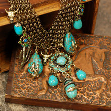 Load image into Gallery viewer, Desert Creatures Collar Necklace N370 - sweetromanceonlinejewelry