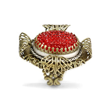 Load image into Gallery viewer, Elizabethan Ruby Ring