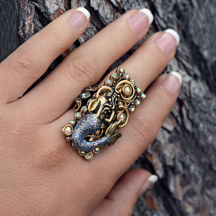 Mermaid Sea Life Ring