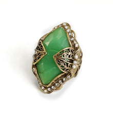 Load image into Gallery viewer, Marquis Jewel Statement Ring R514
