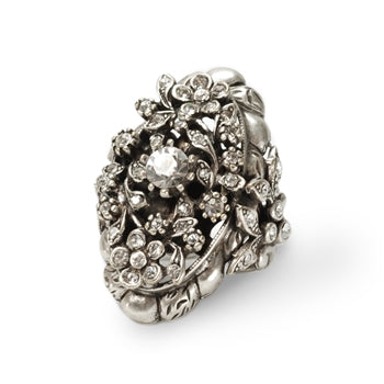 Crystal Trellis Ring