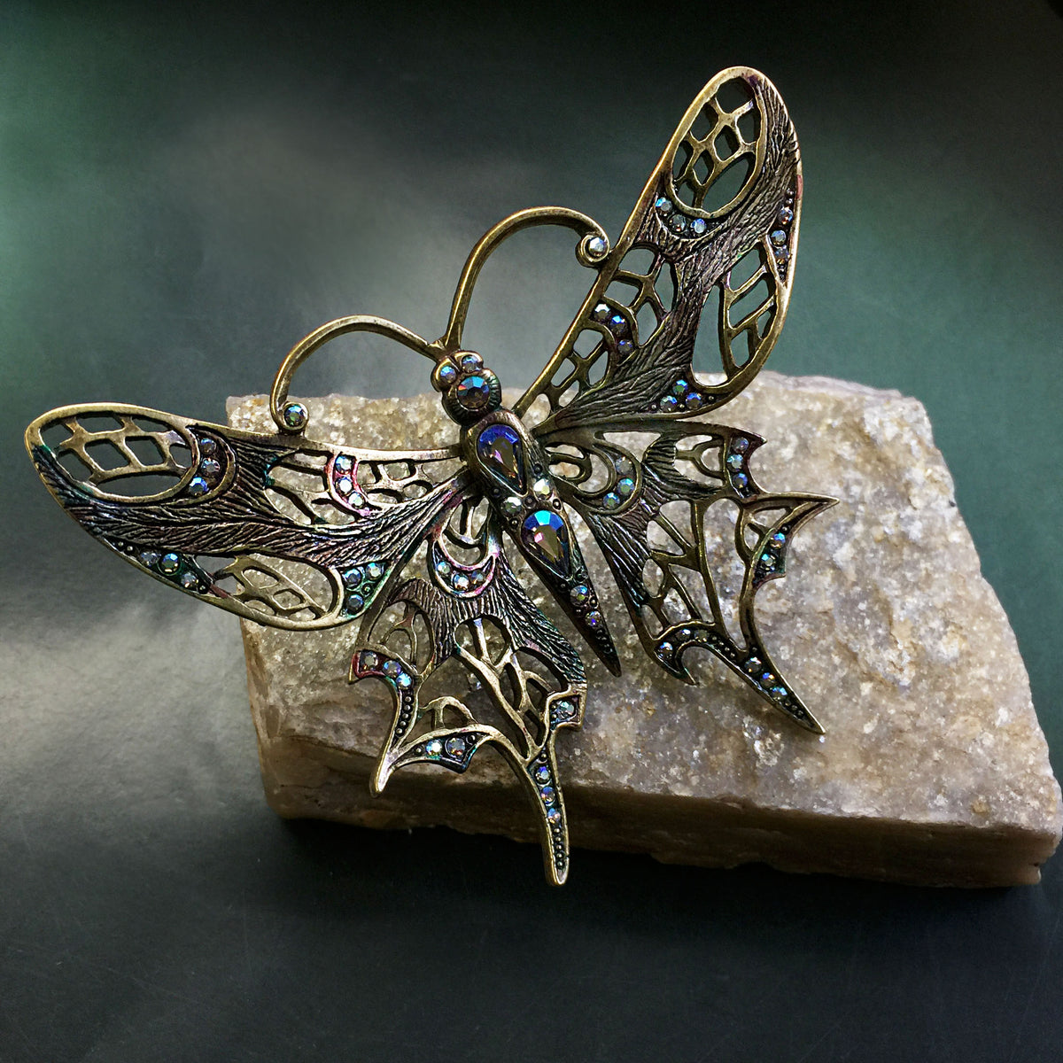 Art Nouveau Butterfly Pin P128