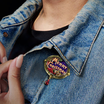 Merry Christmas Pin