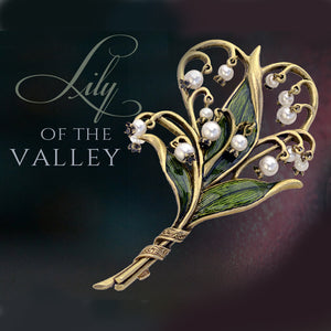 Lily of the Valley Brooch  P585