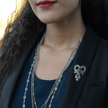 Load image into Gallery viewer, Art Deco Knot Pin Brooch P652