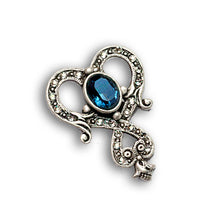 Load image into Gallery viewer, Art Deco Knot Pin Brooch P652