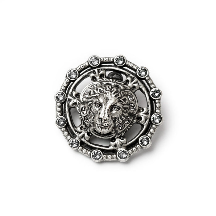 Lion Medallion Pin P654