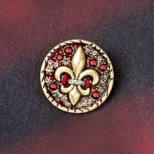 Load image into Gallery viewer, Fleur de Lis Paris Enamel Pin P660 - sweetromanceonlinejewelry
