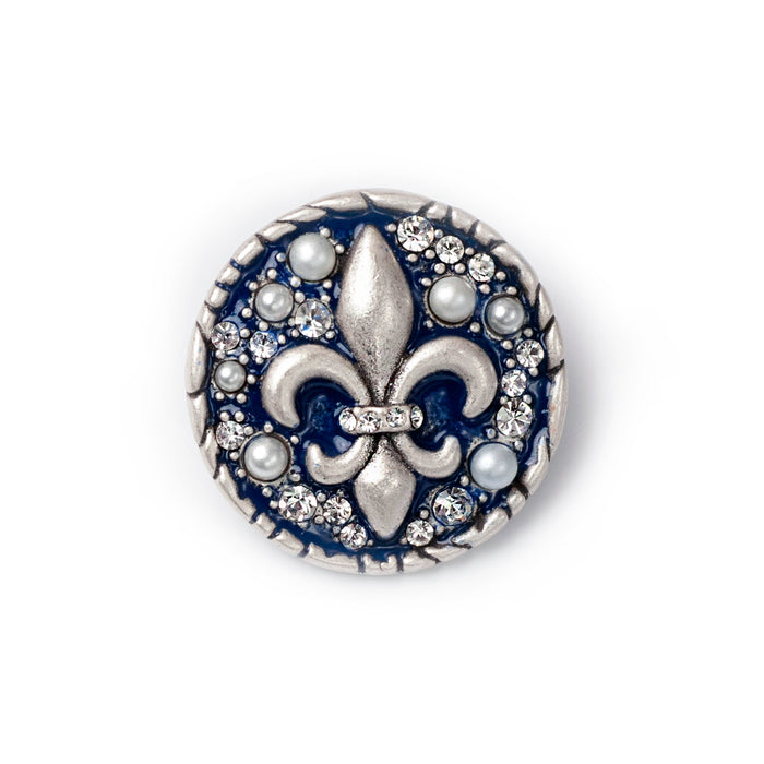 Fleur de Lis Paris Enamel Pin P660