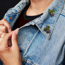 Load image into Gallery viewer, Enamel Ladybug Pin P662