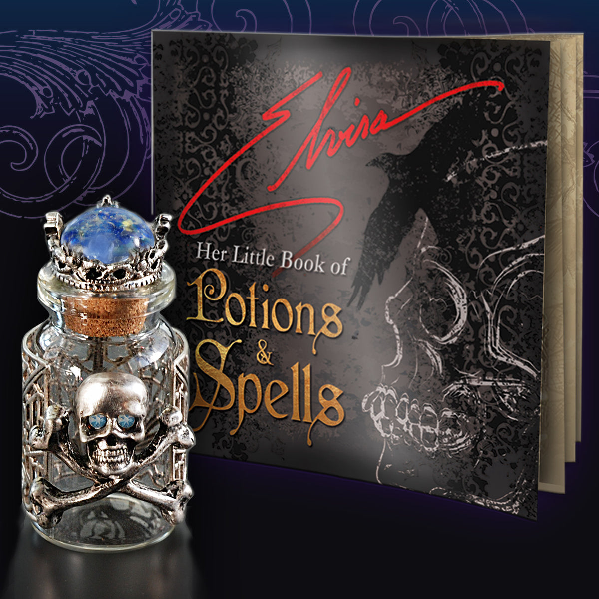 NEW! Limited Edition Elvira's Poison Bottles - Intuition - sweetromanceonlinejewelry