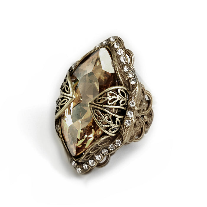 Marquis Jewel Statement Ring R514