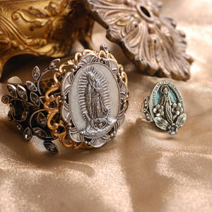 Our Lady of Miracles Virgin Mary Ring R546