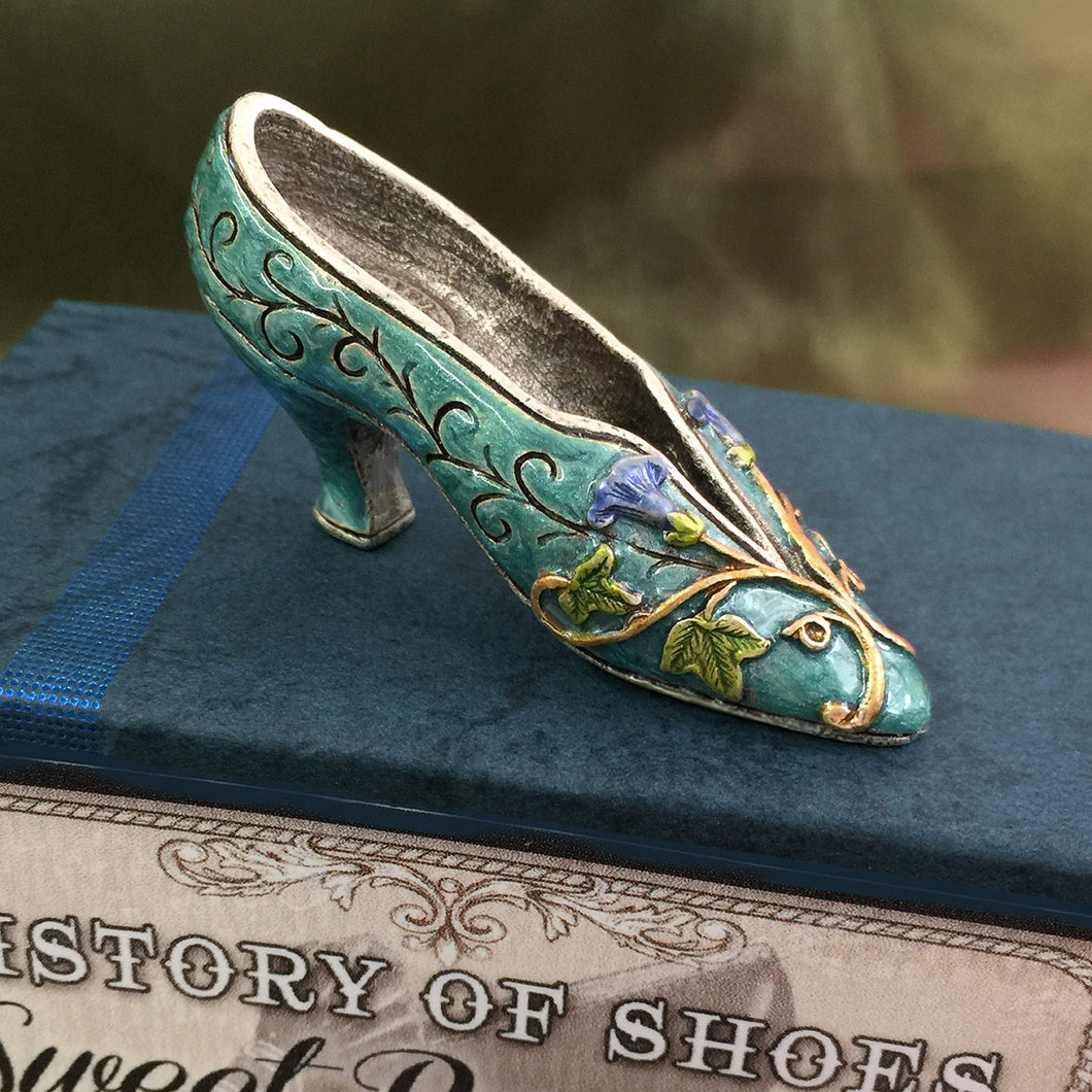 1910 Parisian Silk Shoe Miniature  SH304