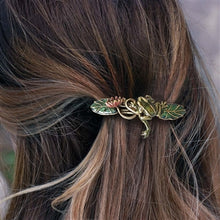 Load image into Gallery viewer, Enamel Baby Frog Barrette