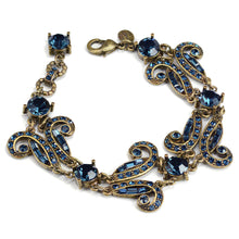 Load image into Gallery viewer, Art Deco Vintage Hollywood Crystal Bracelet BR1102