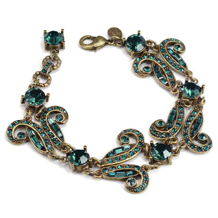 Art Deco Vintage Hollywood Crystal Bracelet BR1102