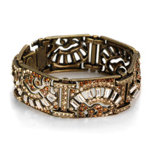 Load image into Gallery viewer, Art Deco Vintage Marquee Crystal Bracelet BR112