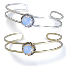 Load image into Gallery viewer, Crystal Dot Stacking Cuff Bracelet BR1297