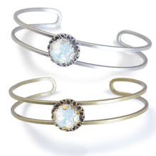 Load image into Gallery viewer, Crystal Dot Stacking Cuff Bracelet BR1297