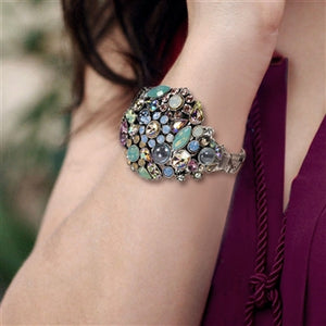 Bubblegum Pastel Opal Crystal Bracelet