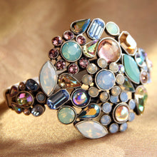 Load image into Gallery viewer, Bubblegum Pastel Opal Crystal Bracelet BR335