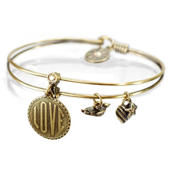 Love Bangle Bracelet BR374 - sweetromanceonlinejewelry
