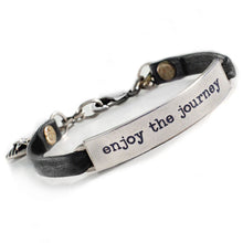Load image into Gallery viewer, Enjoy the Journey Inspirational Message Bracelet BR414
